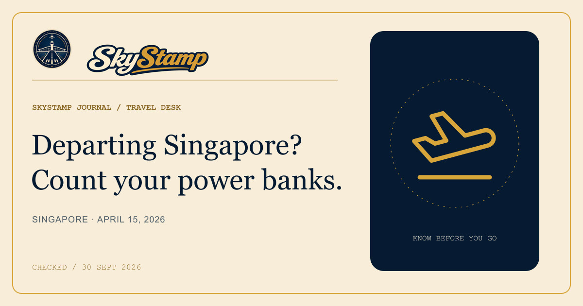 SkyStamp battery illustration for Singapore’s two-power-bank limit